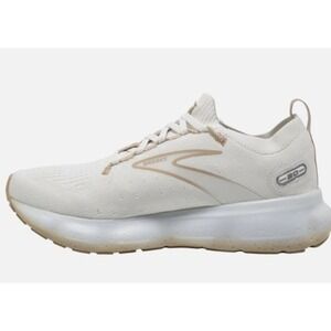 Brooks Women's  Glycerin 20 White Khaki Running‎ Shoes Size 10.5  D No In Sole